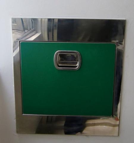 Dustbin, stainless steel dustbin, refuse chute, hopper, rubbish chute